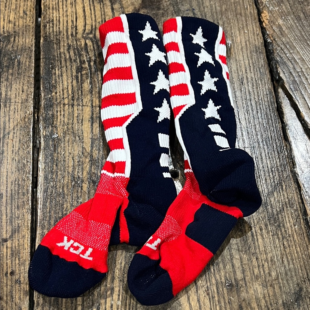 TCK Stars and Stripes Athletic Socks BOYS